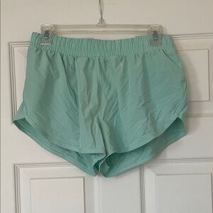 Mint Green Women's Athletic Shorts XS